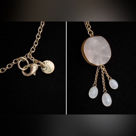 Loft Moonstone Pendant Necklace - Picture 3 of 4